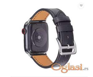 Kozni crni kais za Apple watch 38/45mm